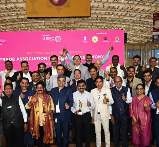GJEPC honours leading trade associations at IIJS Tritiya 2025