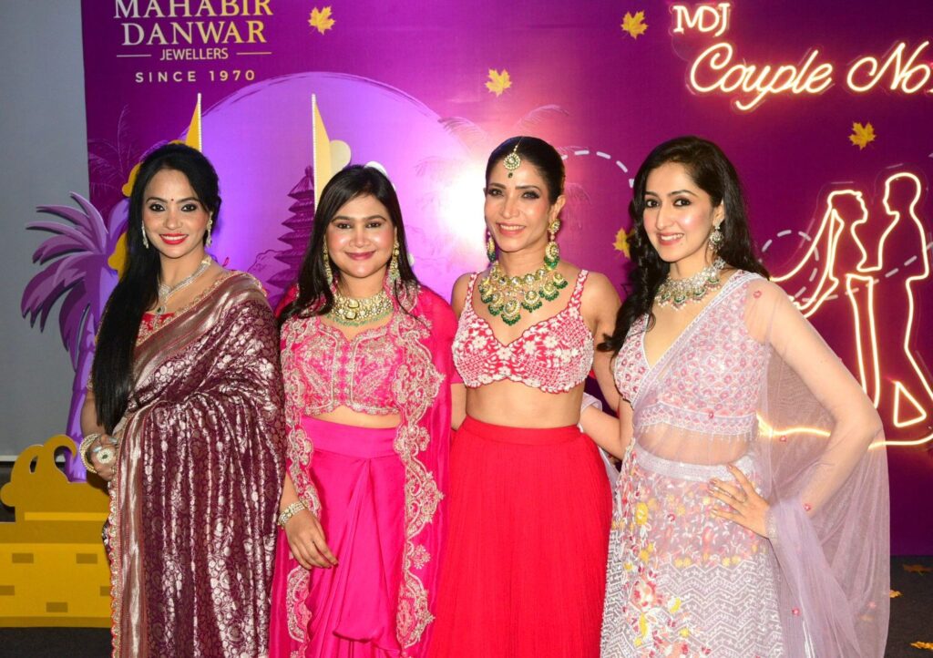 Renu Soni, Naina More, Richa Sharma, Amrita Chattopadhyay jury of MDJ Couple No.1 (Season 4) presented by Mahabir Danwar Jewellers held at Fairfield by Marriott, Kolkata. Renu Soni, Naina More, Richa Sharma, Amrita Chattopadhyay jury of MDJ Couple No.1 (Season 4) presented by Mahabir Danwar Jewellers held at Fairfield by Marriott, Kolkata.