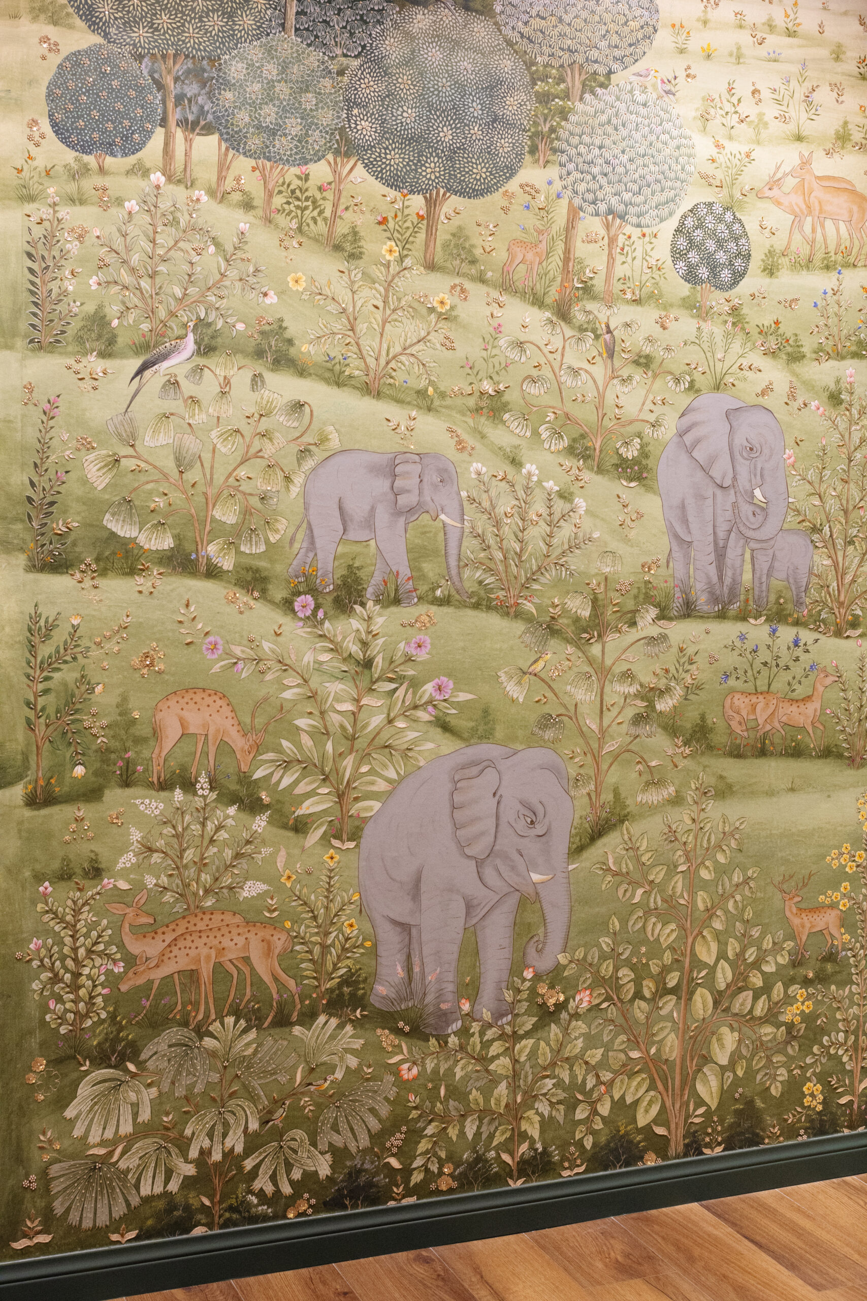 Anita Dongre_Beverly Hills Pichhwai Wall Anita Dongre_Beverly Hills Pichhwai Wall