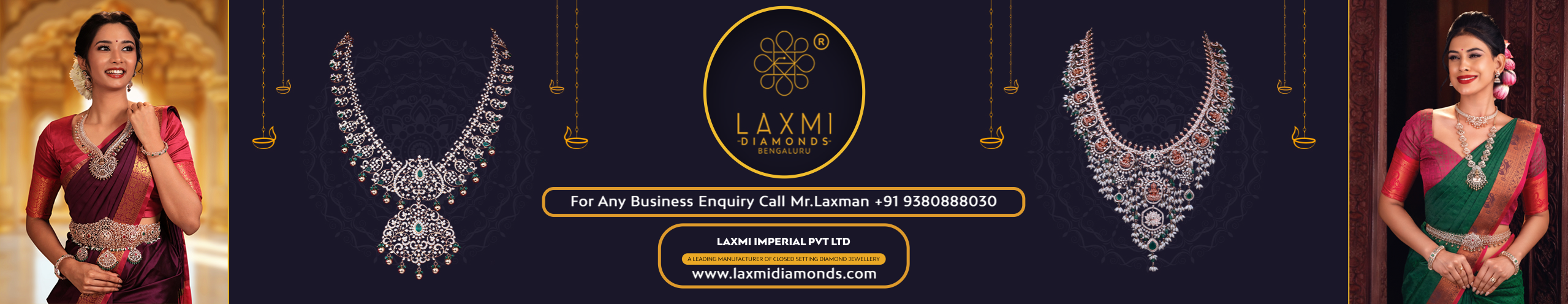 Laxmi Diamonds 2560 by 496 Px