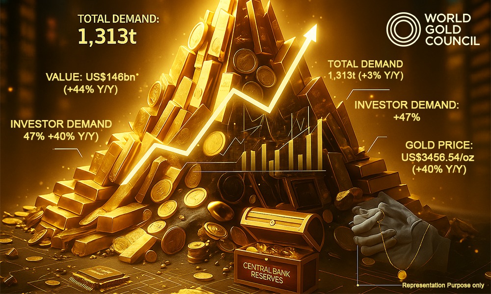 WGC Gold Demand Trends: Gold sets new records in Q3 2025