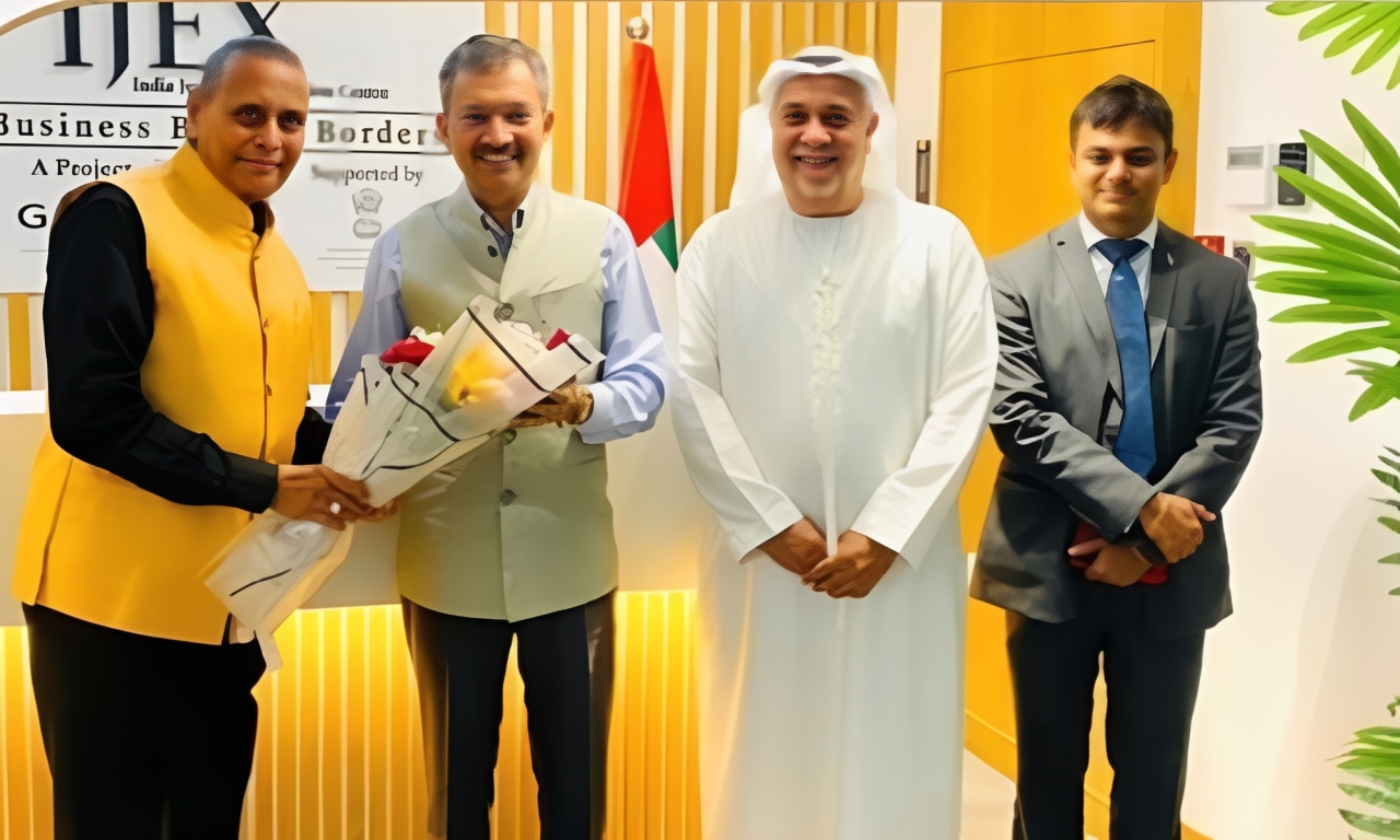 Indian ambassador to UAE reviews export strength at IJEX DUBAI