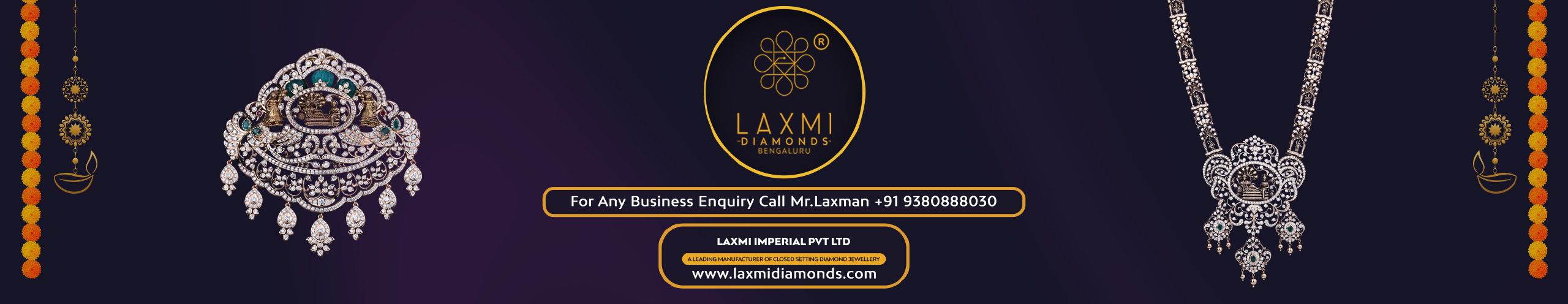 Laxmi Diamonds Banner